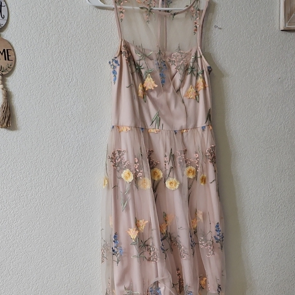 Spring Jessica Howard Pastel Floral Dress Size 8